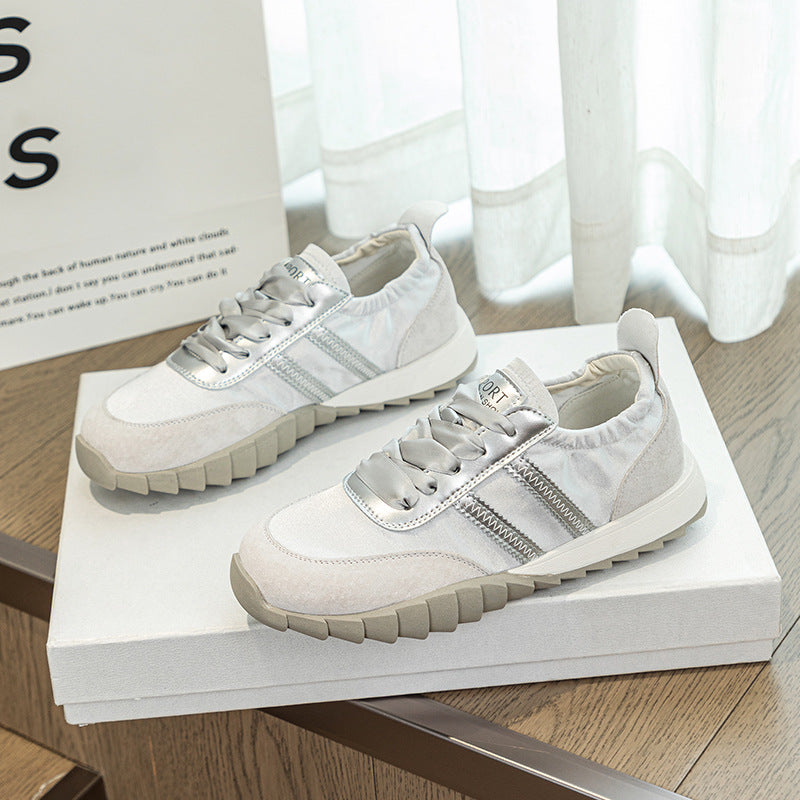 Women's Training Fashionable Breathable Comfortable Flat Waffle Sneakers