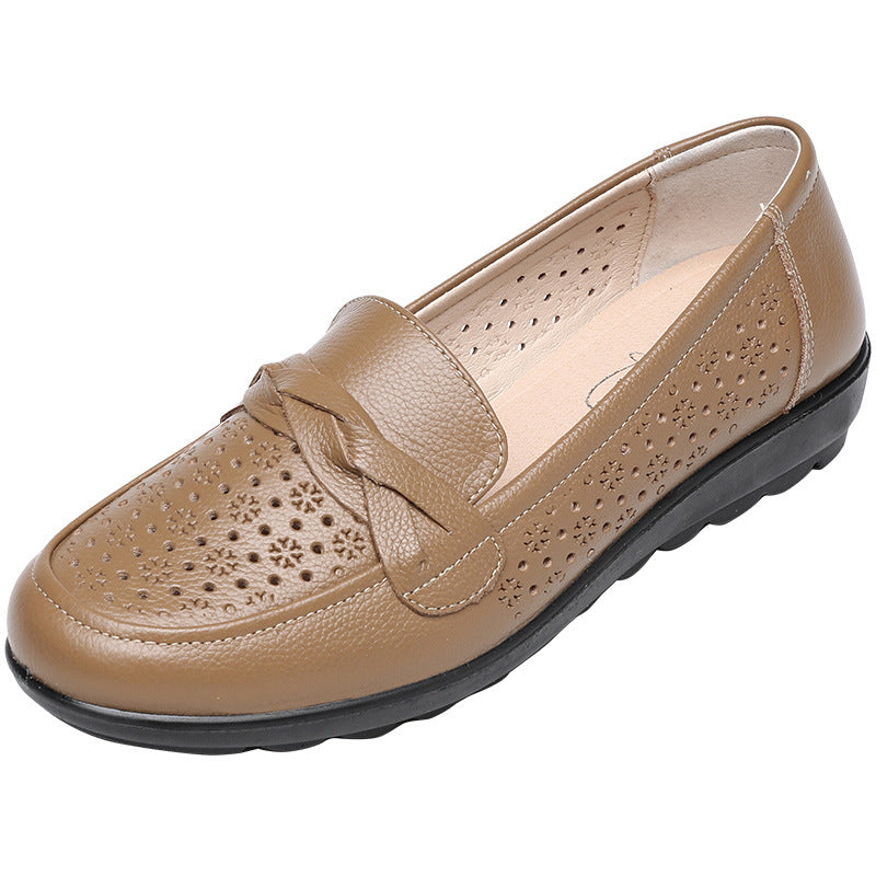 Women's Soft Bottom Mom Summer Breathable Hole Sandals
