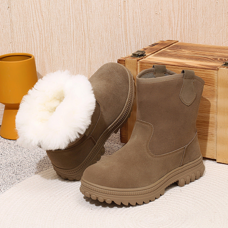 Men's Minus Big Cotton Winter Northeast Extra Snow Boots