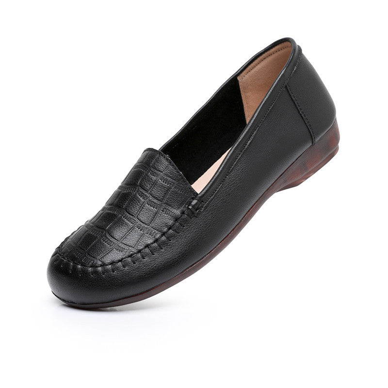 Women's Retro Authentic Leisure Versatile Plus Size Soft Loafers