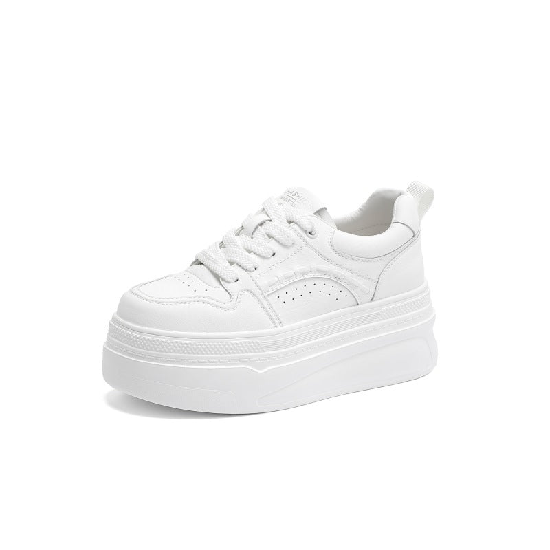 Women's Hidden White Spring Platform Fashion Small Women's Casual Shoes