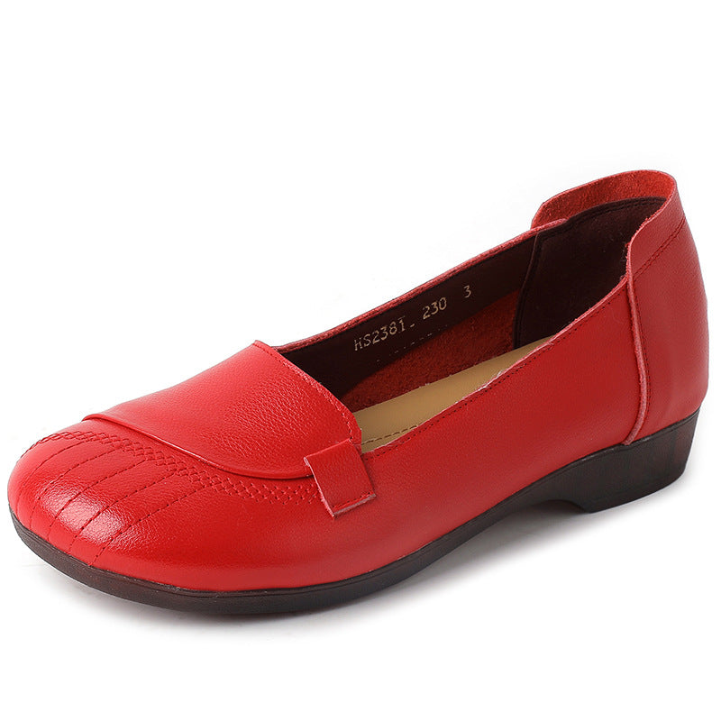 Women's Tendon Bottom Mom Flat Soft Plus Size Loafers