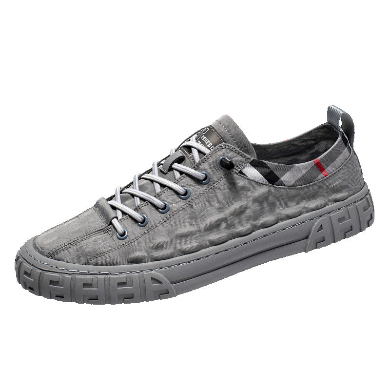 Men's Cool Summer Breathable Cloth Front Canvas Shoes