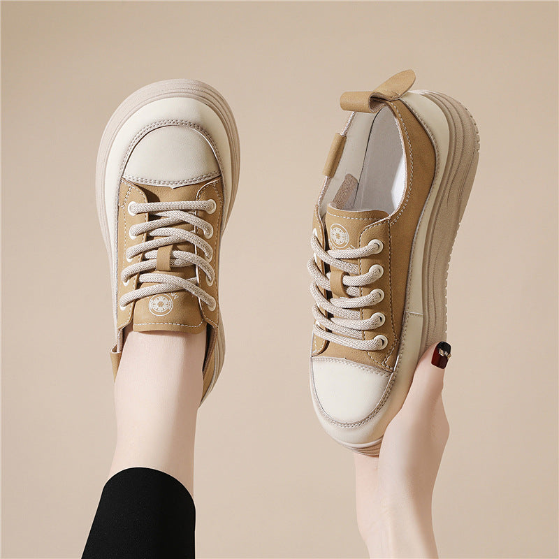 Women's There No High Rubber Sole Comfortable Sneakers