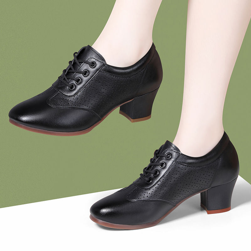 Women's Latin Dance Soft Bottom Dancing Ballroom Adult Women's Fashion Shoes