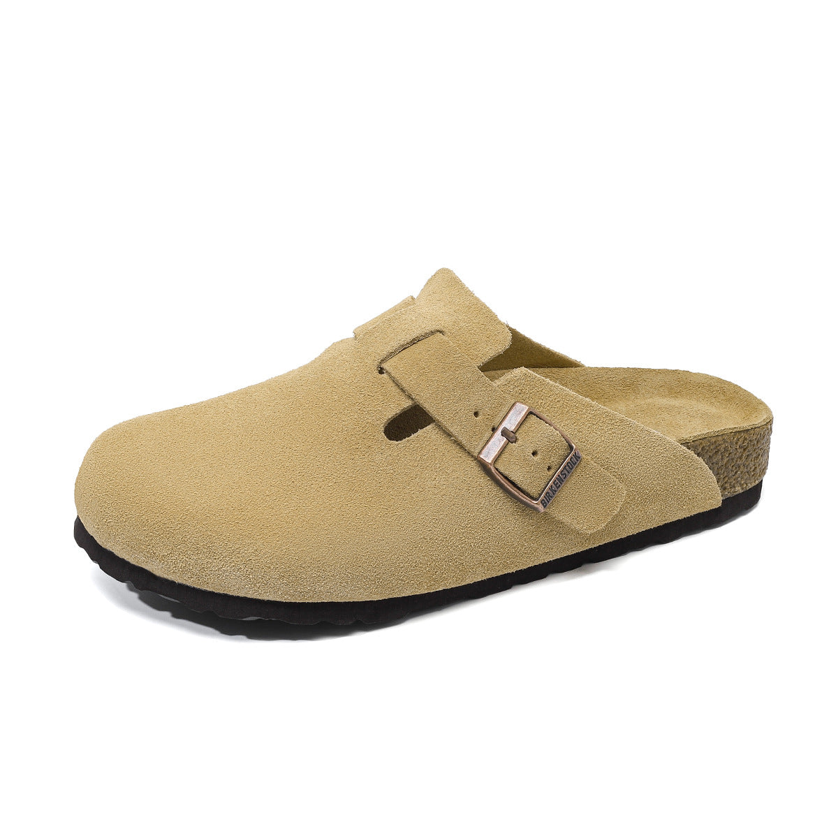 Women's & Men's Real Cork Full Cowhide Genuine Platform Slippers