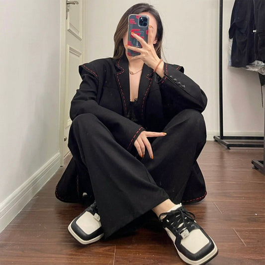 Autumn Super Fashion Popular Baseball Square Toe Casual Shoes