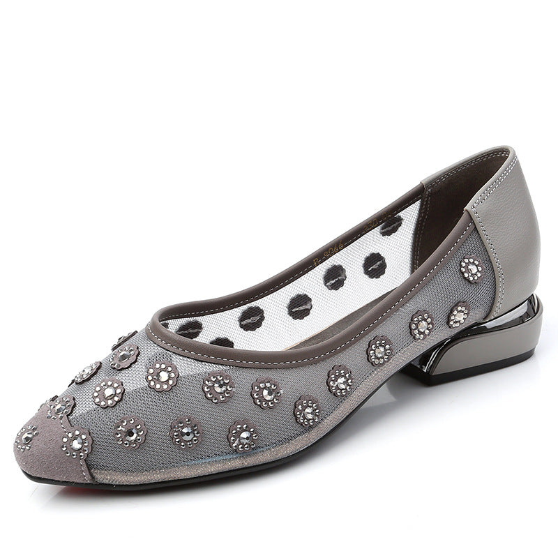 Women's Female Tennis Summer Pumps Flat Breathable Soft Sandals