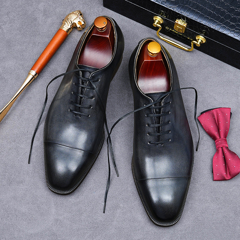 Men's Big Promotion Cow Lining Business Formal Wear Leather Shoes