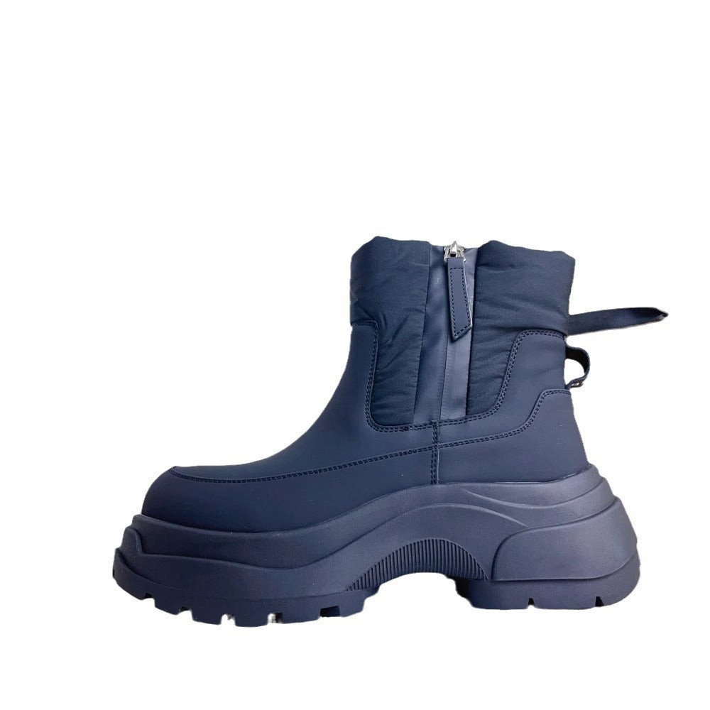 Women's Northeast Waterproof Warm Down Thickened Ankle Snow Boots