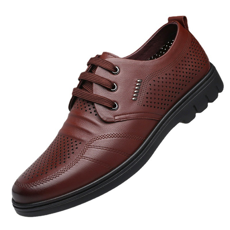 Men's Old Man's Head Soft Sole Business Formal Leather Shoes