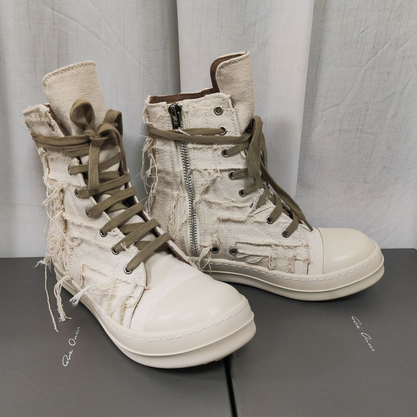 Men's Summer Platform Tassel Comfortable Board Breathable Canvas Shoes