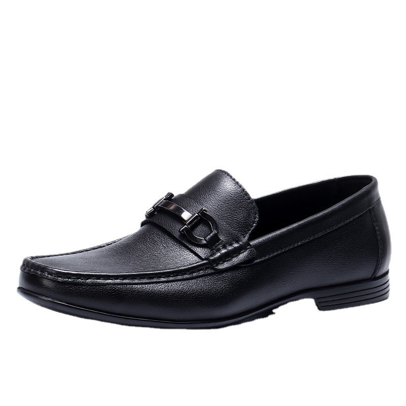 Men's Genuine Cattlehide Surface Soft Bottom British Loafers