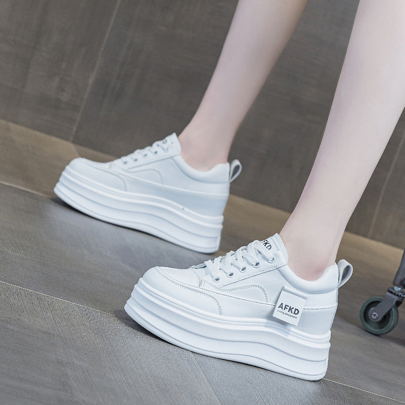 Women's Platform Board Leopard Print Small Sports Women's Casual Shoes