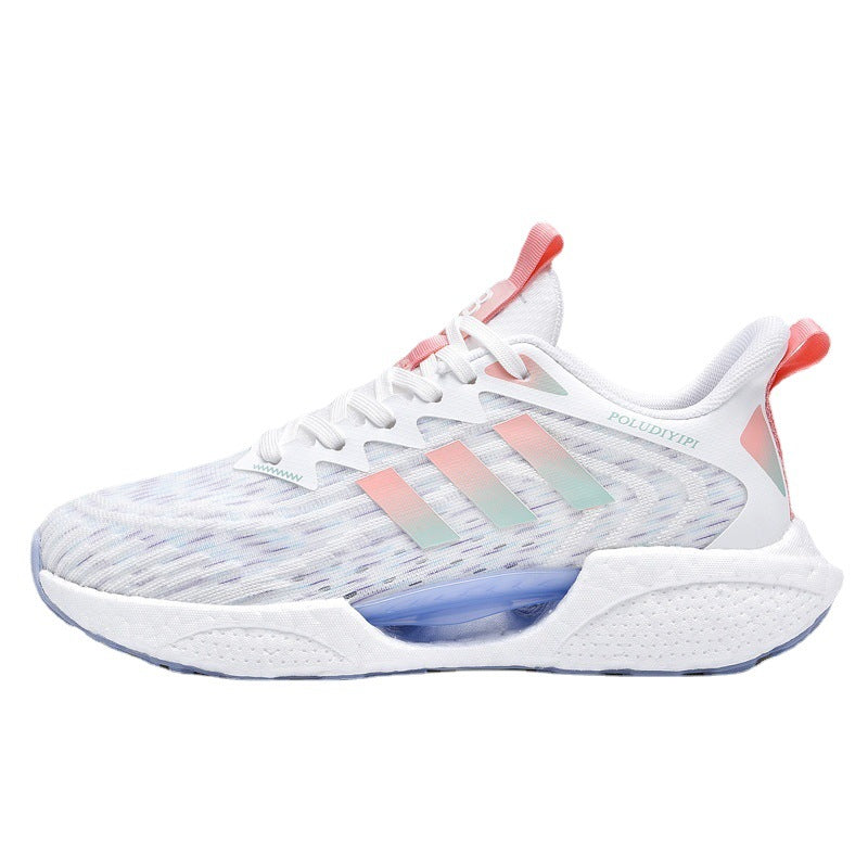 Men's Popcorn Bottom Tide Match Coconut Dad Sneakers