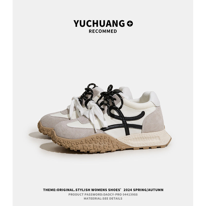 Women's German Training Summer Thick Bottom Small Sneakers