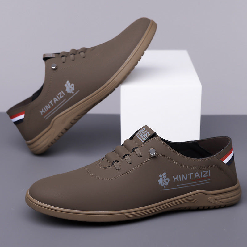 Men's White Springtide Flow Fashion Slip-on Soft Loafers