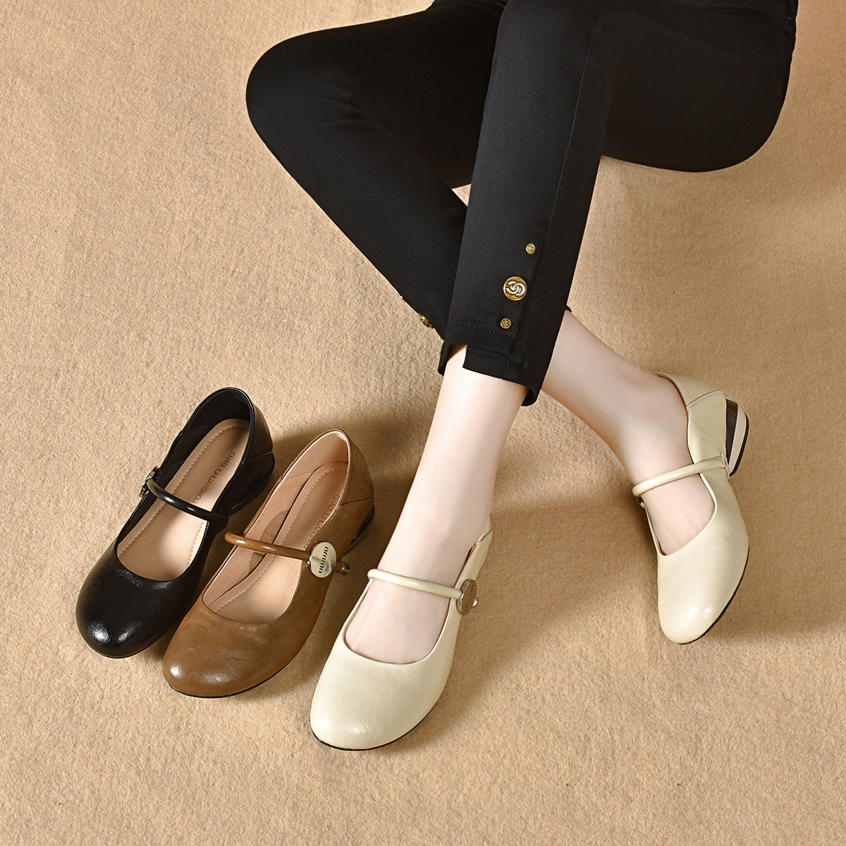 Women's Mary Jane Soft Bottom Granny Summer Casual Shoes