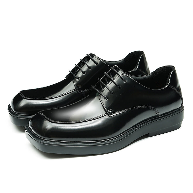 Men's Aston Cowhide Formal Wear Genuine England Style Wedding Men's Business Leather Shoes