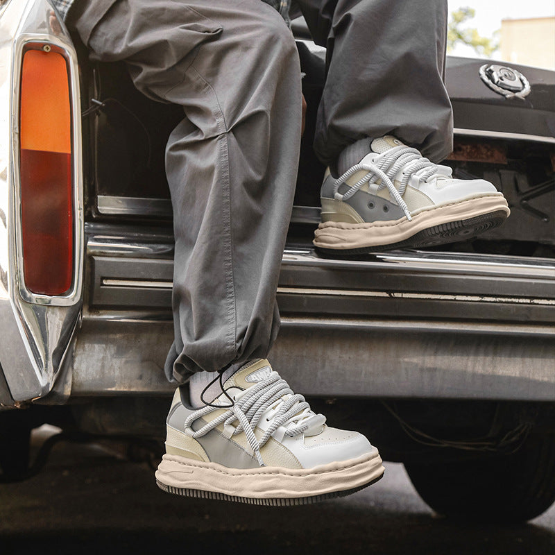 Men's Height Increasing Insole Air Force Foam Sneakers