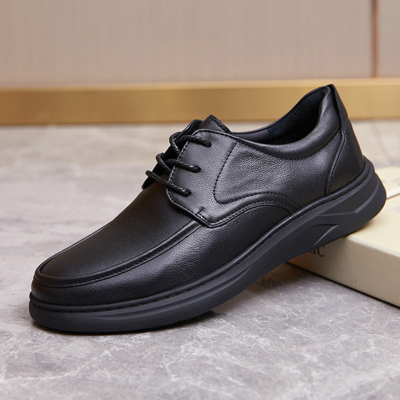 Men's Low Price With Slip-on Autumn Comfortable Leather Shoes