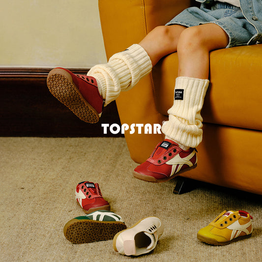 Children's Autumn Soft Bottom Korean Style Velcro Kid's Sneakers