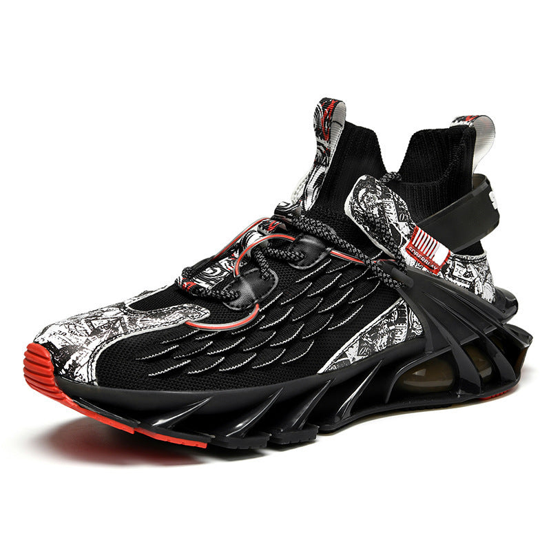 Men's Soft Bottom Lightweight National Fashion Running Casual Shoes