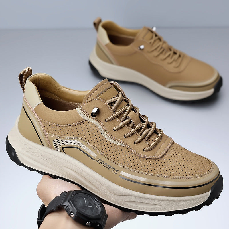 Men's Summer Breathable Hollow Sports Running Tourism Casual Shoes