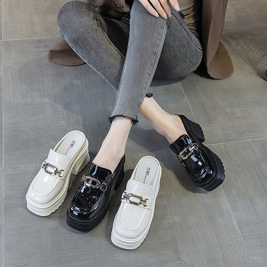 Women's Wear Spring High-grade Thick Bottom Height Slippers