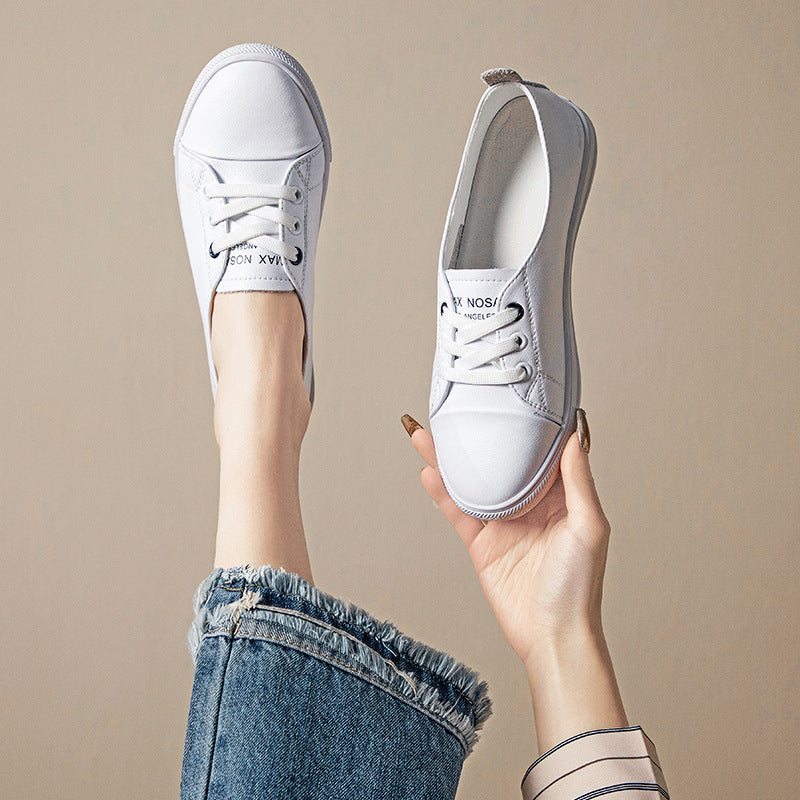 Women's Wear Spring Soft Bottom Wild Flat Slip-on Women's Sports Shoes