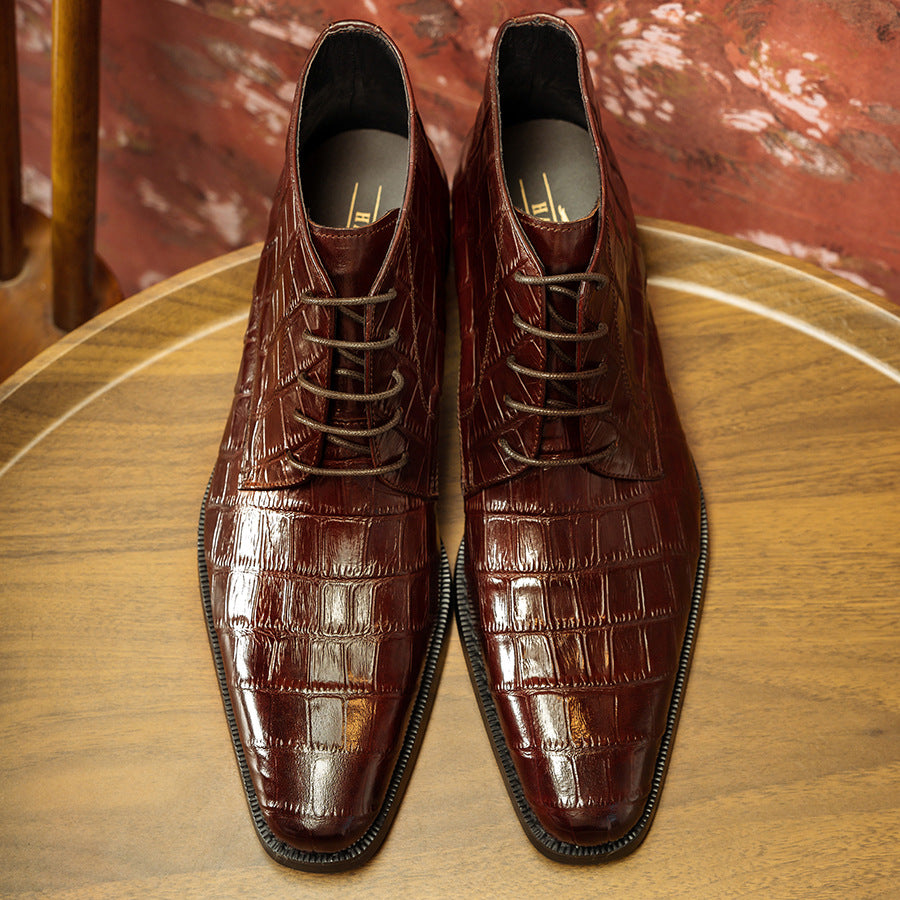 Men's Reject The Martin Cowhide Fashionable Boots