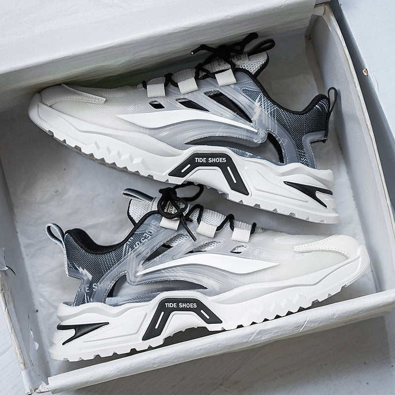 Men's Summer Breathable Mesh Mech Hollow Out Sneakers