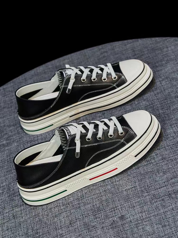 Women's Layer Cowhide Easy Wear Summer Breathable Casual Shoes