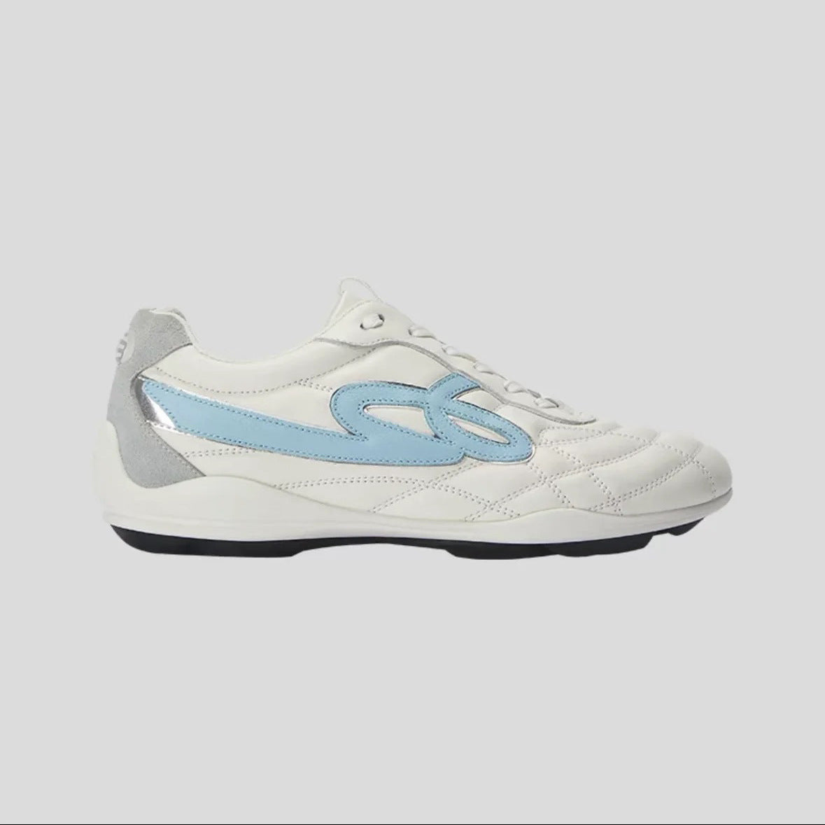 Women's White Genuine Wandering Moral Training Thick Sneakers