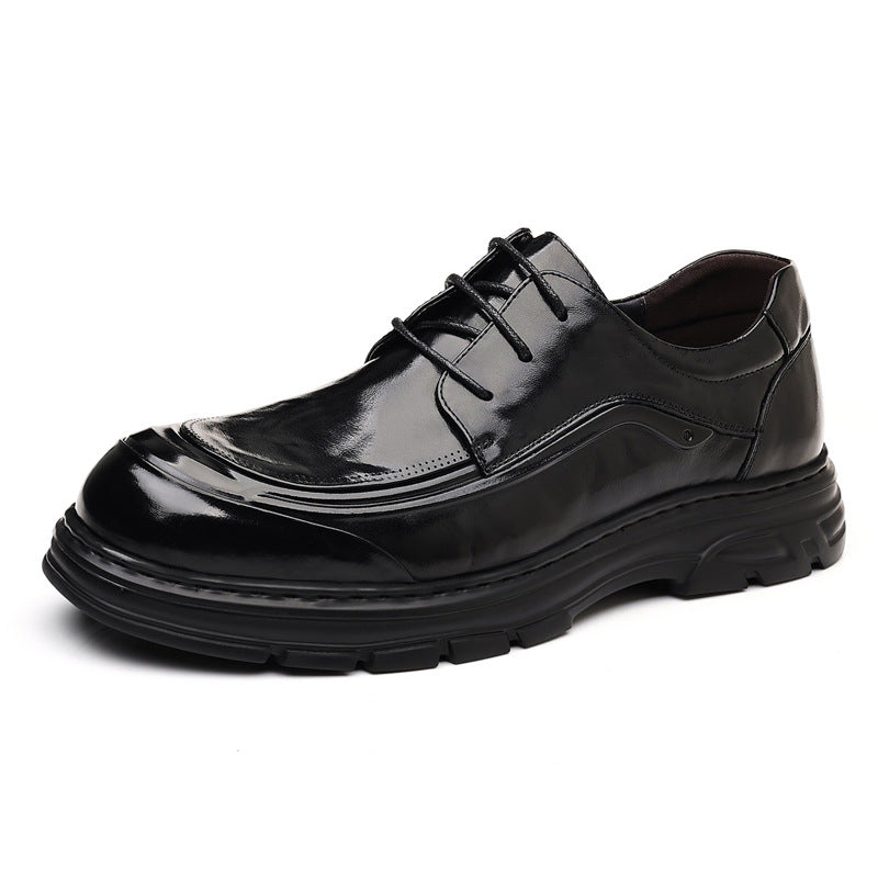 Men's First Layer Cowhide British Style Genuine Men's Shoes