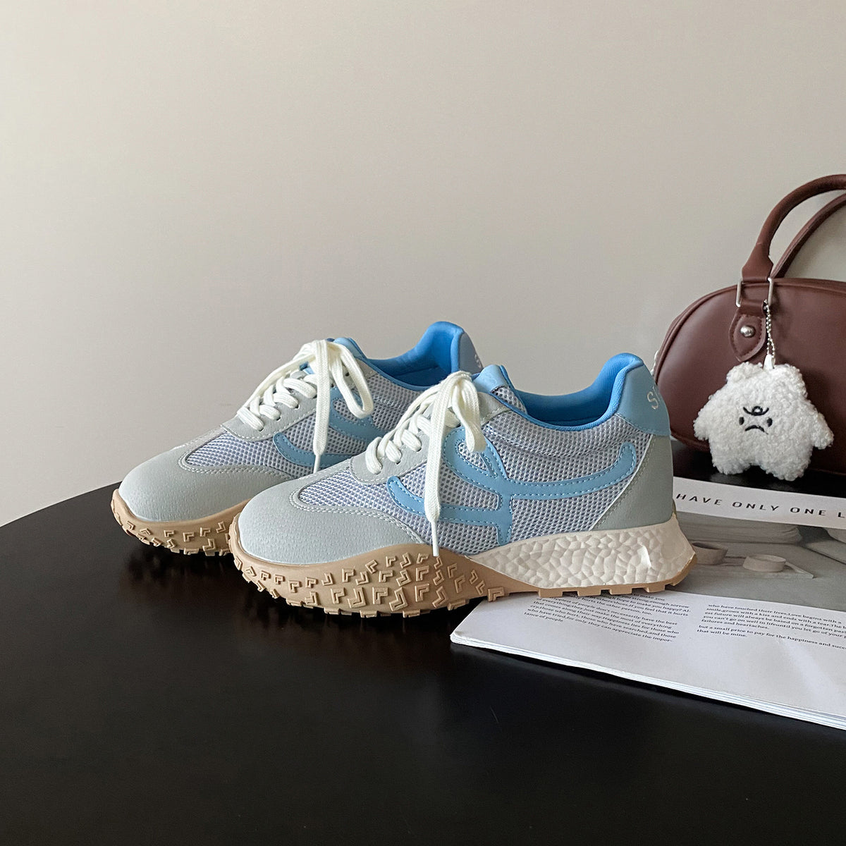 Women's Height Increasing Insole German Training Small Size Thick Bottom Color Women's Casual Shoes
