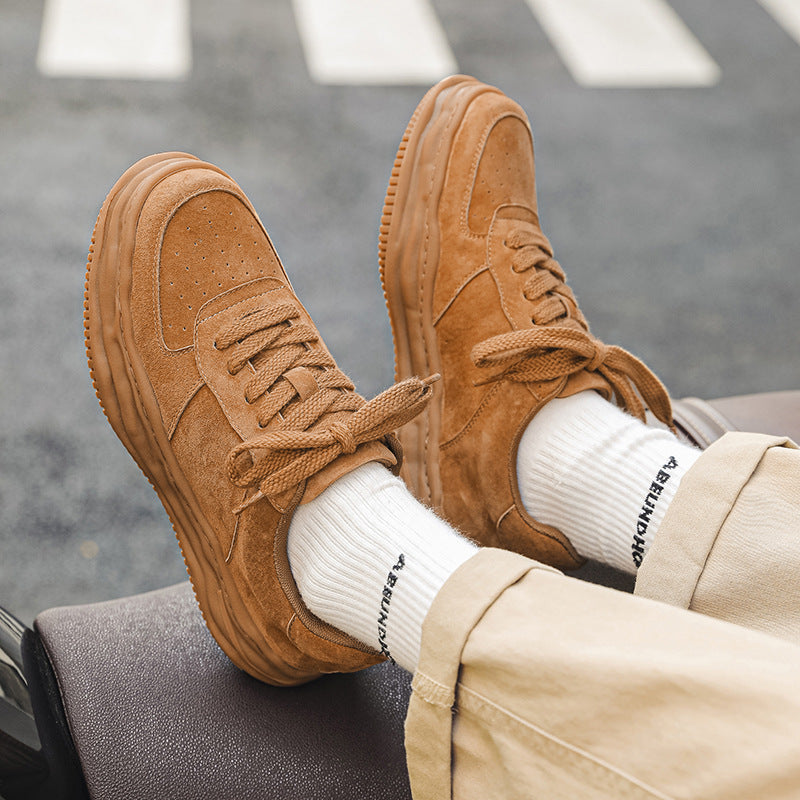 Men's Oxford Sole With Dissoed Air Force Sneakers