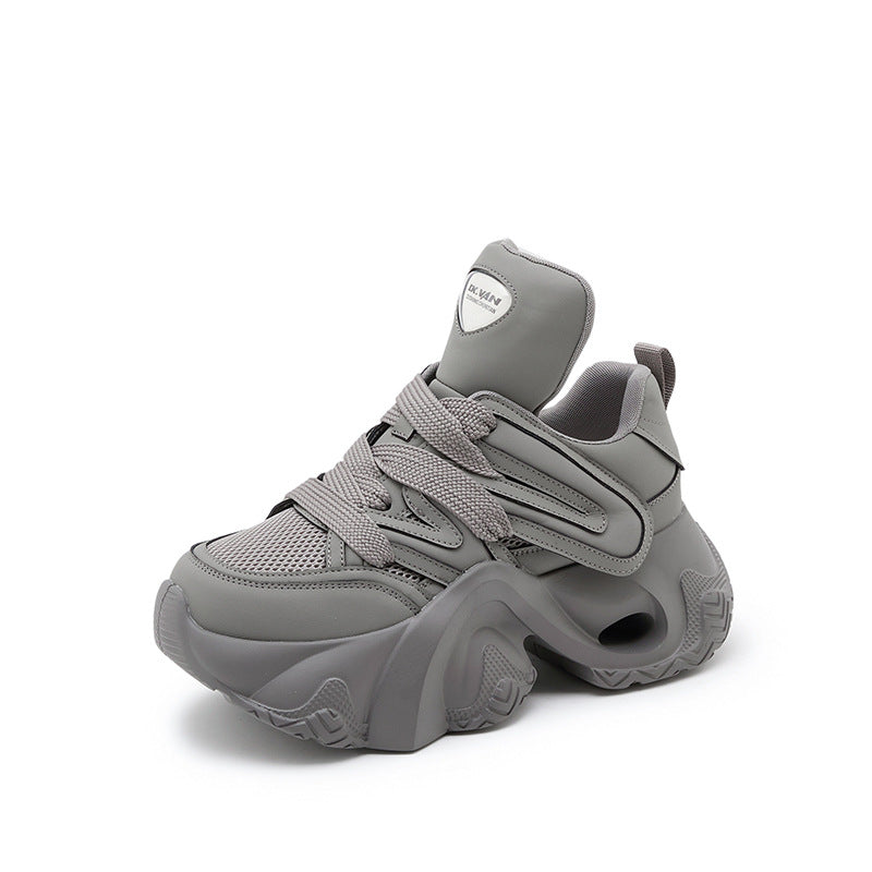 Women's Double Mesh Dad Autumn Breathable Sneakers