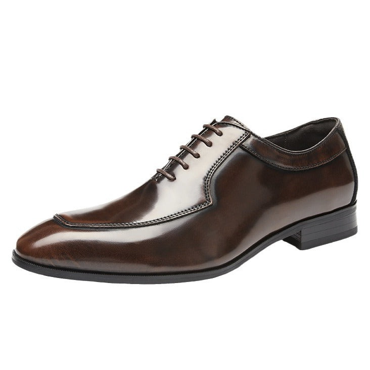 Men's Oxford British Style Formal Wear Wedding Men's Business Leather Shoes