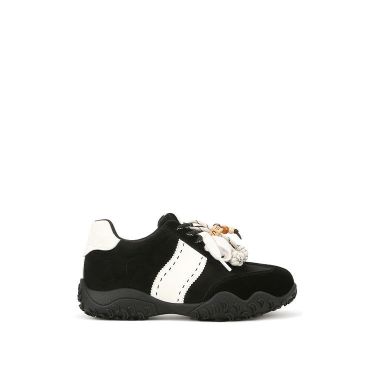 Women's Genuine Version Height Increasing Insole German Training Spring Small Women's Casual Shoes