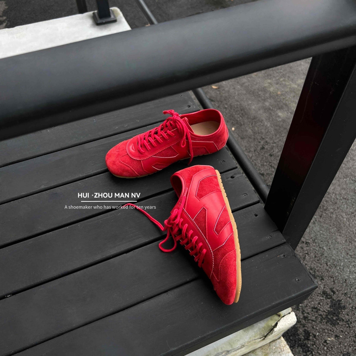 Women's Ballet Training Autumn Versatile Color Matching Increased Women's Sports Shoes