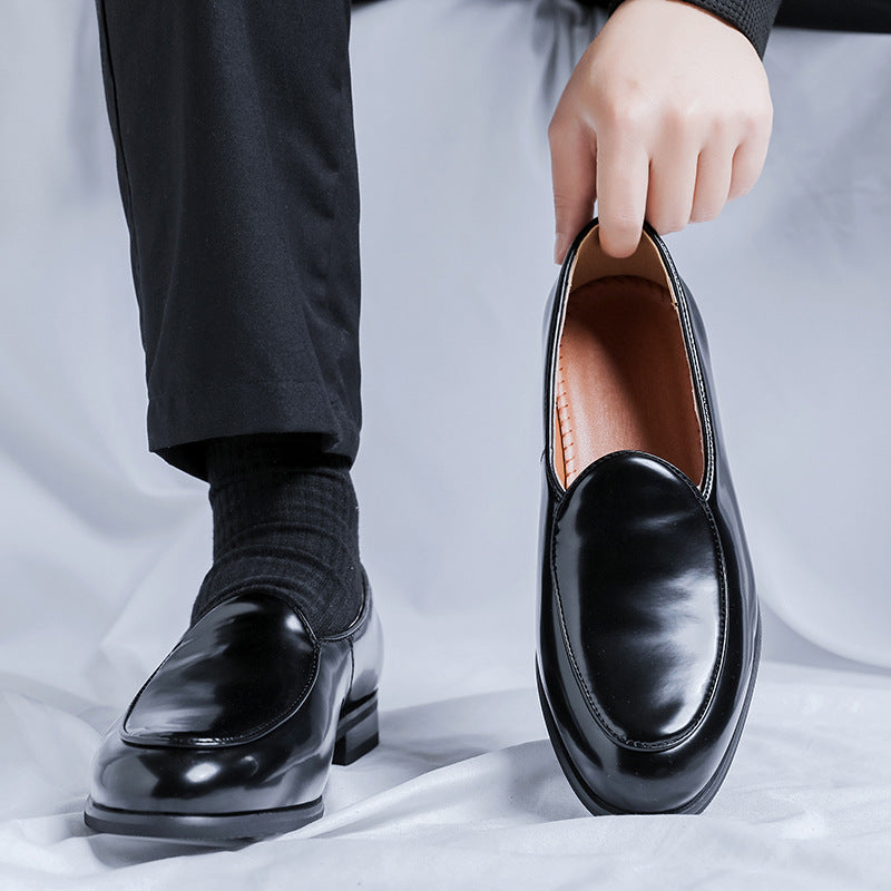 Men's Dress Business Korean Couple Style Leather Shoes