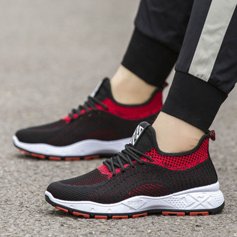 Men's Korean Style Trendy Dad Breathable Flying Casual Shoes