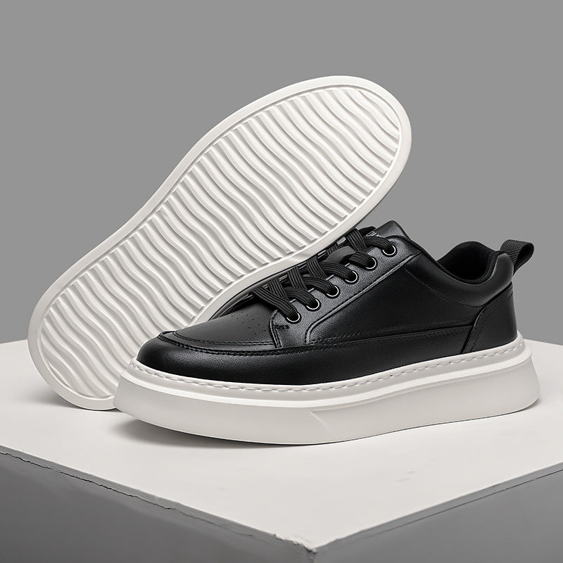 Men's White Autumn Fashion Retro Sports Lightweight Men's Board Shoes