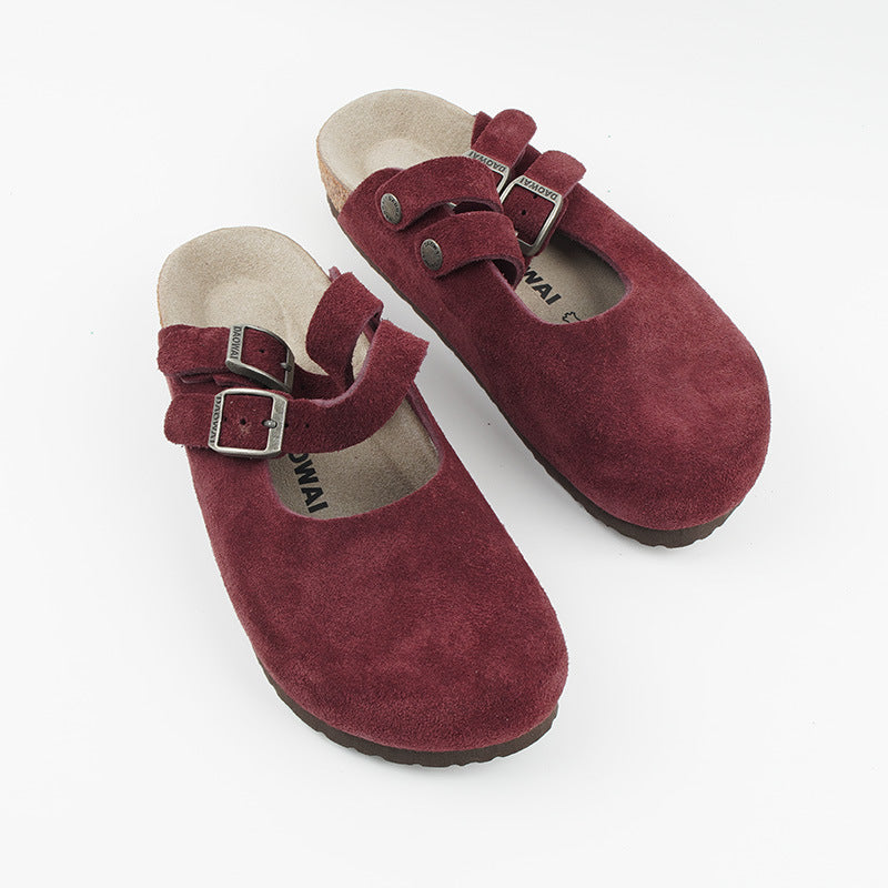 Women's Summer Mary Jane Comfortable Walking Two-way Women's Shoes