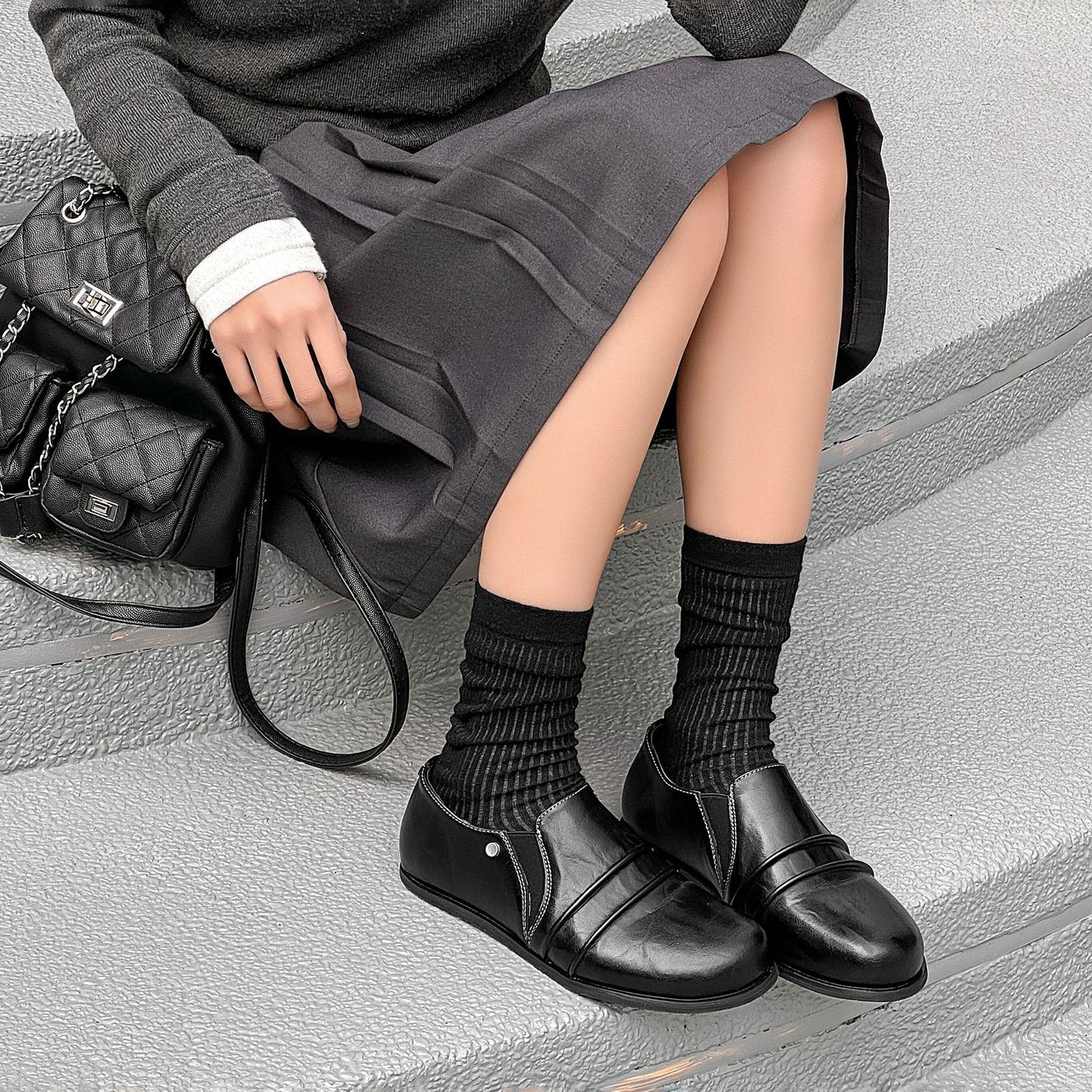 Women's & Men's Pedal Muller Business Formal Wear Commuter Leather Shoes