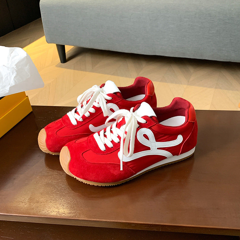 Women's Invisible Hidden Sports Genuine Platform Argan Women's Casual Shoes