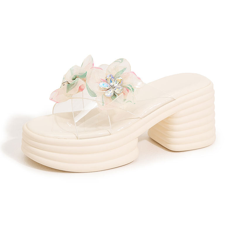 Women's Classic Style Summer Outdoor Fashionable Chunky Sandals