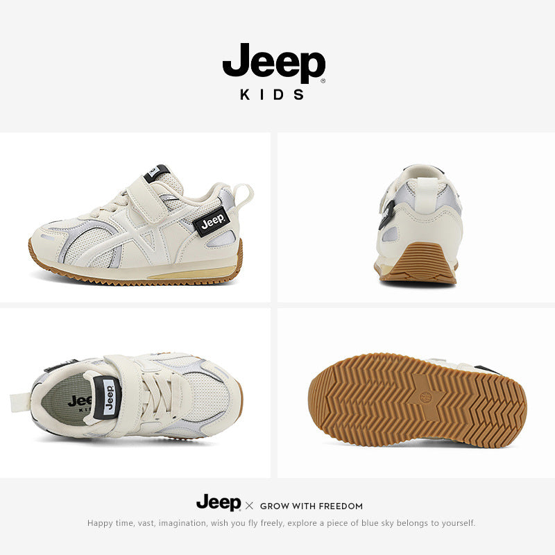 Women's & Children's Spring Moral Training White Kid's Sneakers