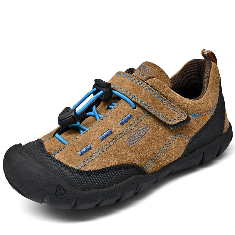 Children's Charming Cohen Outdoor Waterproof Hiking Kid's Sneakers